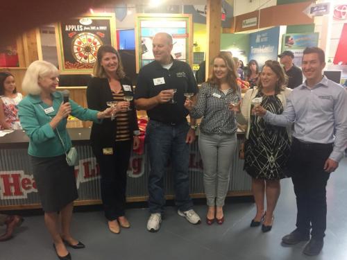toast ribbon cutting